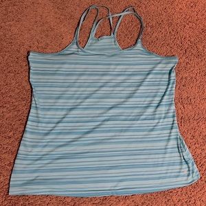 Danskin Blue Tank Top, size Large